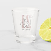 21 Typografie Birthday Shot Glas (Achterkant)