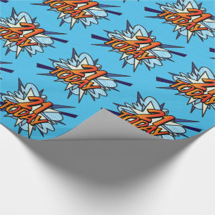 21 Vandaag Leuk Retro Stripboek Pop Art Cadeaupapier