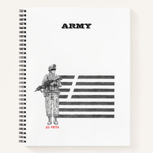 21 veets spiral notebook notitieboek