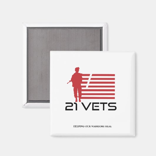 21 Vets Magnet (Recto/Verso)