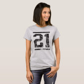 21 vingt un T-shirt (Devant entier)