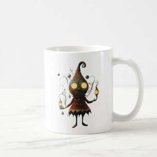 *~* 21 Whimsical Glow Grappige Magische Kerst AP97 Koffiemok