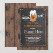 21e 30e uitnodiging voor de Dag van de Cheers & Be (Voorkant / Achterkant)