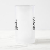 21e anniversaire Beer Mug pour hommes | Soeurs jus (Centre)