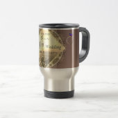 21e anniversaire du Mariage Iolite & Brass Mug (Devant droit)