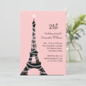 21e anniversaire Invitation de la Tour Eiffel (Debout devant)