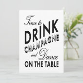 21e anniversaire Invitation Heure de boire du cham (Debout devant)