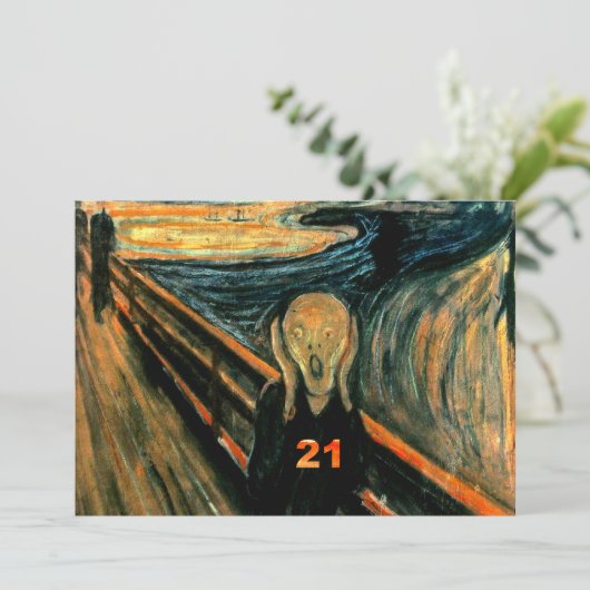 21e anniversaire Invitations (Debout devant)