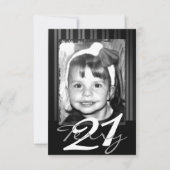 21e anniversaire Invitations (Devant)