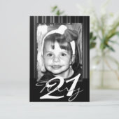 21e anniversaire Invitations (Debout devant)