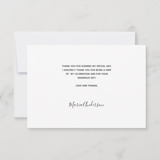 21e anniversaire merci script photo (Dos)