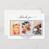 21e anniversaire merci script photo (Devant / Derrière)