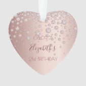 21e anniversaire rose or diamants scintillant 21 (devant)