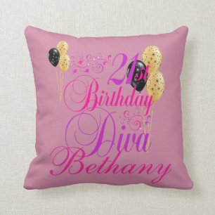 21e BIRTHDAY CUSHION Kussen