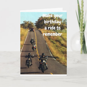 **21e BIRTHDAY** MAAK HET DE RIDE VAN UW LEVEN Kaart