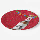 21e Bord voor bietenflespapier van de Birthday Par (Gekanteld)