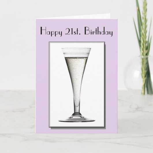 21e carte d'anniversaire (Devant)