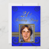 21e fête d'anniversaire Invitation (Devant)