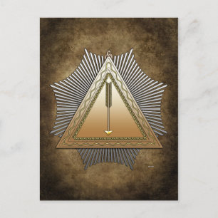 21e graad: Patriarch Noachite Briefkaart