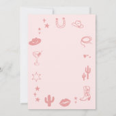 21e Invitation de la fête d'anniversaire du Ranch  (Dos)