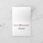 21e Kaart (niet-alcoholisch) (Binnen)