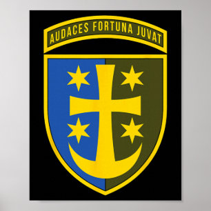 21e Legerkorps (Oekraïne) Oekraïense Militaire Poster