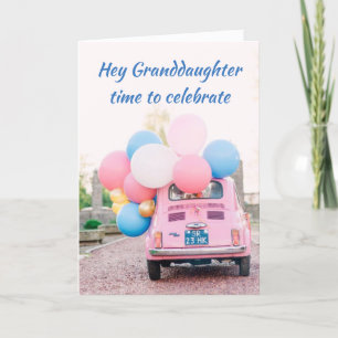 * 21e MAANDAG * GRANDDAUGHTER TIJD VOOR CELEBRAAT Kaart