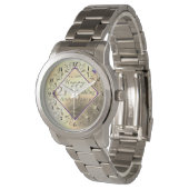 21e Mariage Anniversaire Montre en laiton (Incliné)