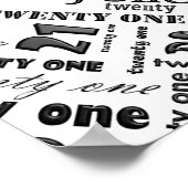 21e Poster van de Birthday Party (Hoek)