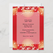 21e roodtapijthollywood VIP gouden fotoparty Kaart (Achterkant)