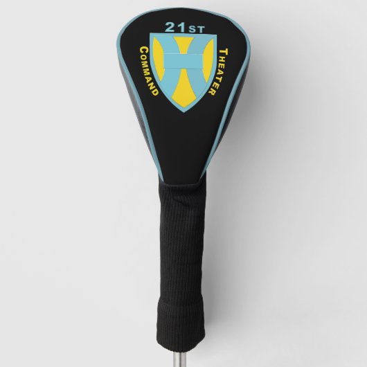 21e theaterduurzaamheidscommando golfheadcover (Voorkant)