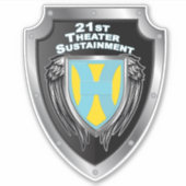 21e theaterduurzaamheidscommando sticker (Voorkant)