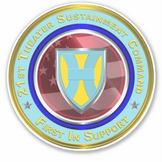 21e theaterduurzaamheidscommando sticker (Voorkant)