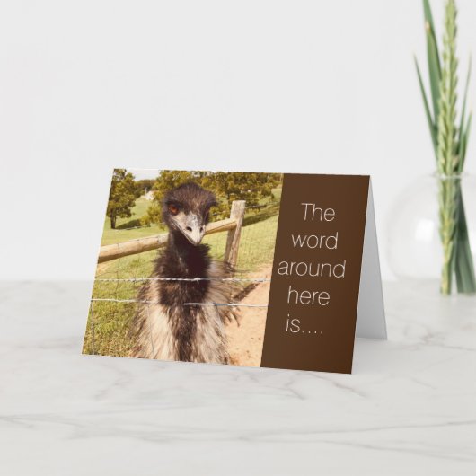 **21e TWEEDE MAAND** HET "EIND VAN UW JEUGD" Kaart (Voorkant)