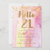 21e uitnodiging (Voorkant)