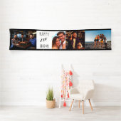 21e verjaardag 4 Fotogriep gepersonaliseerd Spandoek (Insitu)