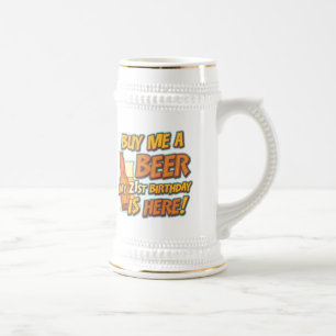 21e verjaardag bier bierpul