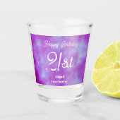 21e verjaardag Dream Cloud Effect Shot glass Shot Glas (Voorkant)