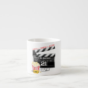 21e verjaardag filmpartij espresso kop
