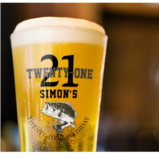 21e verjaardag Gevist naar 21 Glas