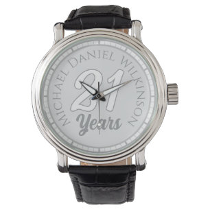 21e verjaardag horloge