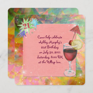 21e verjaardag kaart