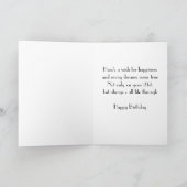 21e verjaardag Kaart (Binnen)