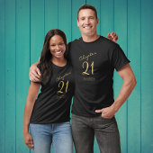 21e verjaardag t-shirt