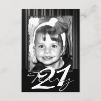 21e verjaardag Uitnodigingen