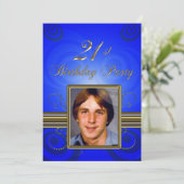 21e verjaardag van de uitnodiging van de partij Bi (Staand voorkant)