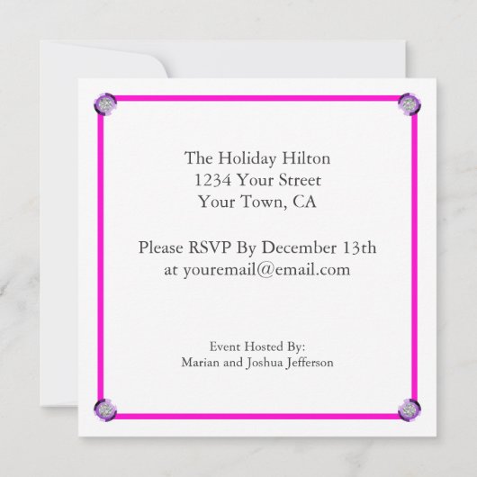 21e verjaardag van Leopard Funky Diva Pink Kaart (Achterkant)