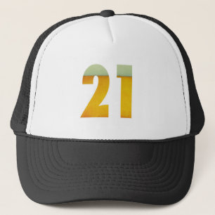 21e verjaardag vieren trucker pet