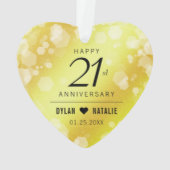 21ème anniversaire de Mariage en laiton (dos)