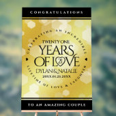 21ème anniversaire de Mariage en laiton (Neutre)